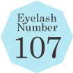 eyelash number 107