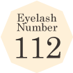 eyelash number 112