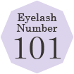 eyelash number 101