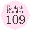 eyelash number 109
